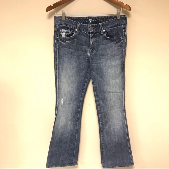👠7 for all mankind jeans “ A pocket” size 27 - Picture 1 of 9